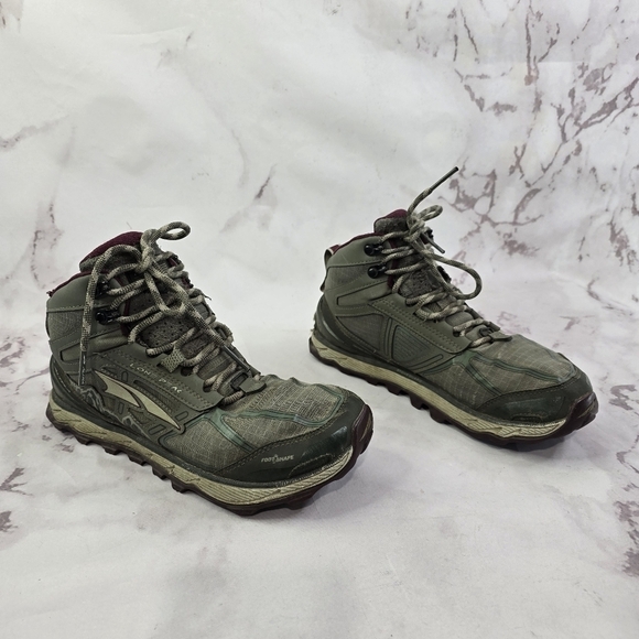 ALTRA Lone Peak 4 Womens 9 Mid Mesh Trail Running Hiking Shoes High Top Zero - Picture 1 of 10